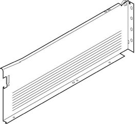 METABOX, Царга H, 150/500 мм, 25 кг, крем, лев.