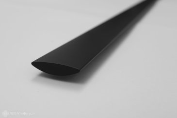 618 вертикальная мебельная ручка-профиль 1280 мм черная матовая