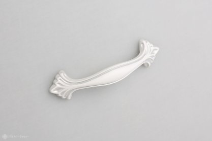 Fenice мебельная ручка-скоба 96 мм серебро прованс
