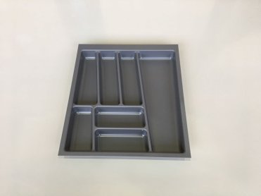 Лоток для столовых приборов Trend II, в ящик 500/500, серый орион матовый