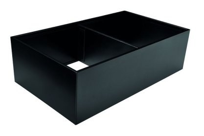 AMBIA-LINE рама для LEGRABOX ящик с высоким фасадом, сталь, от НД=400 мм, ширина=218 мм, терра-черный