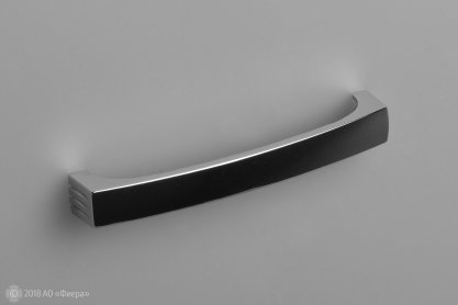 FS037 мебельная ручка-скоба 128 мм хром глянцевый