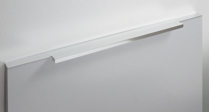 Ray торцевая мебельная ручка для фасадов 400 мм хром полированный