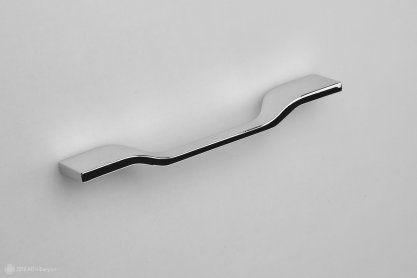 WMN002 мебельная ручка-скоба 160 мм полированный хром