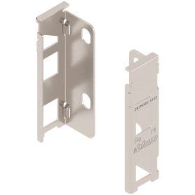 LEGRABOX держатель задней стенки из ДСП, высота 102 мм, комплект, нерж.