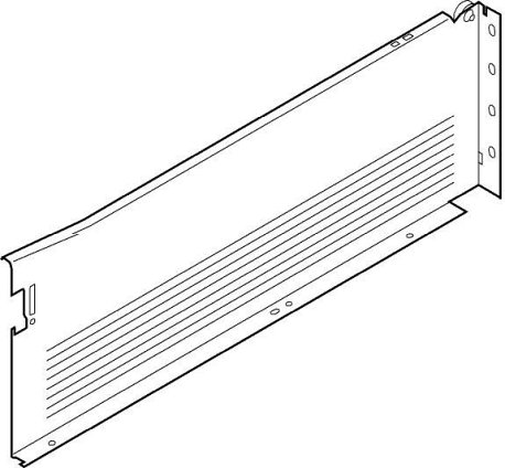 METABOX, Царга H, 150/450 мм, 25 кг, крем, лев.