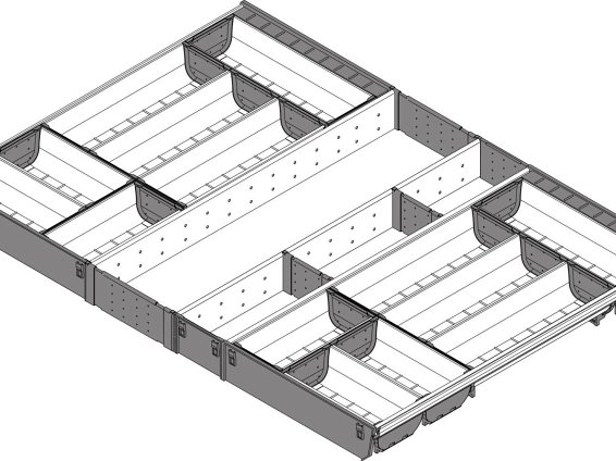 ORGA-LINE, комплект лотков, ширина 900мм, длина 600мм