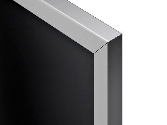 Рамочный профиль 19 мм, серебро, 3 м. (Росла)