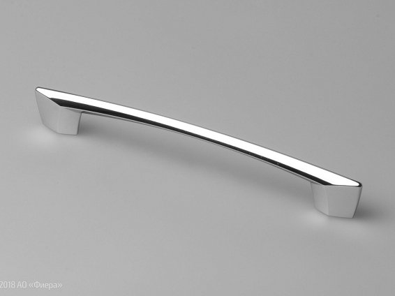 FS107 мебельная ручка-скоба 160 мм хром глянцевый