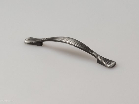 FS135 мебельная ручка-скоба 96 мм олово шлифованное