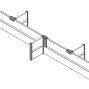 ORGA-LINE для TBX intivo, поперечные разделители 900/450мм, черн., к-т