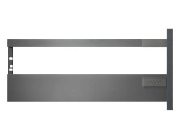 Ящик TANDEMBOX antaro TIP-ON BLUMOTION (высота B 160, глубина 300 мм, до 10 кг), крепление саморез, серый орион