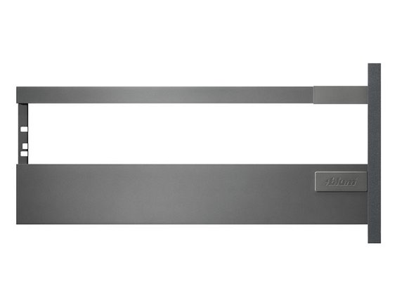 Ящик TANDEMBOX antaro TIP-ON BLUMOTION (высота B 160, глубина 350 мм, до 10-30 кг), крепление INSERTA, серый орион