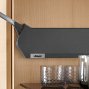 Подъемный механизм, AVENTOS HF 28/39, темно-сер. (прямые планки для рычага и крестообразные с винтом для петель)